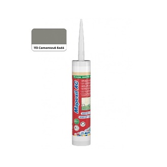 Silikon sanitární MAPESIL AC, cementově šedá, 310 ml, Mapei 4811342IT