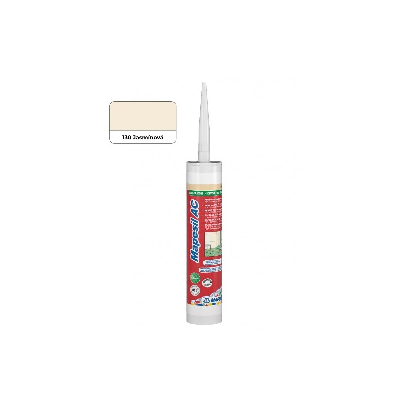 Silikon sanitární MAPESIL AC, jasmínový, 310 ml, Mapei 4813042IT