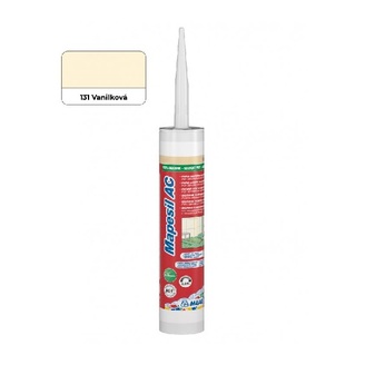 Silikon sanitární MAPESIL AC, vanilkový, 310 ml, Mapei, 4813142IT