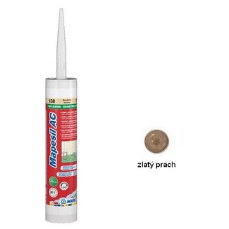 Silikon sanitární MAPESIL AC, zlatý prach, 310 ml, Mapei 4813591IT