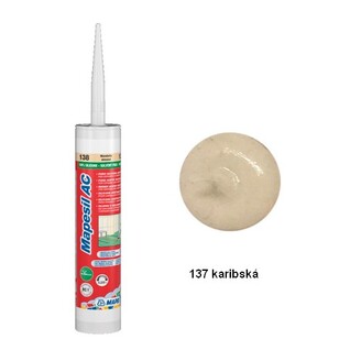 Silikon sanitární MAPESIL AC, karibská, 310 ml, Mapei 4813791IT