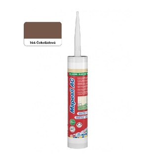 Silikon sanitární MAPESIL AC, čokoládový, 310 ml, Mapei 4814442IT