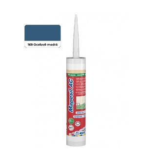Silikon sanitární MAPESIL AC, ocelově modrá, 310 ml, Mapei 4816942IT