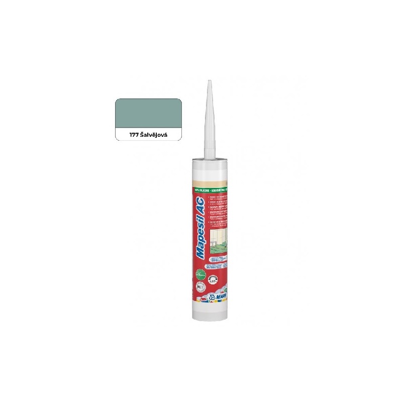 Silikon sanitární MAPESIL AC, šalvějová, 310 ml, Mapei 4817742IT