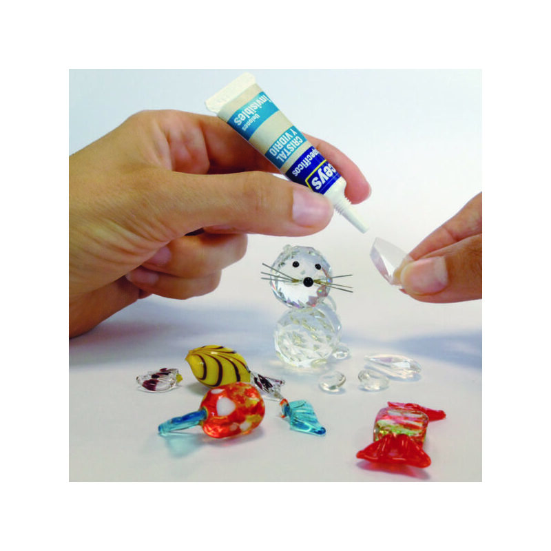 Lepidlo speciální Ceys, Kristalceys na sklo a křišťál 3g