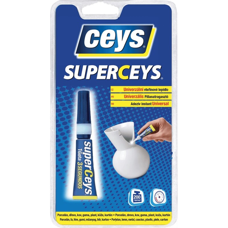 Lepidlo sekundové Ceys, Superceys 3g