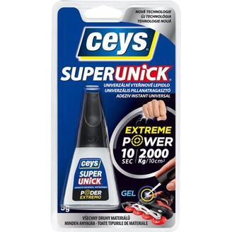 Lepidlo sekundové Ceys, Superunick, gel+ štětec 5g