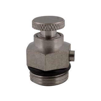 Ruční odvzdušňovací ventil 1/2, celomosazný