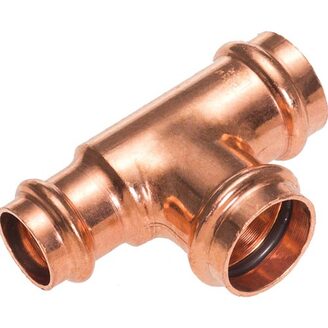 Lisovací T-kus redukovaný CU Press 5130R d 18 x 18 x 15