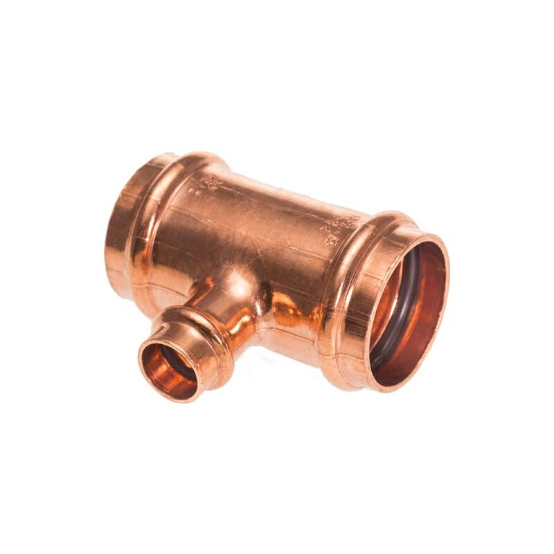 Lisovací T-kus redukovaný CU Press 5130R d 54 x 42 x 54