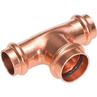 Lisovací T-kus redukovaný CU Press 5130R d 15 x 18 x 15