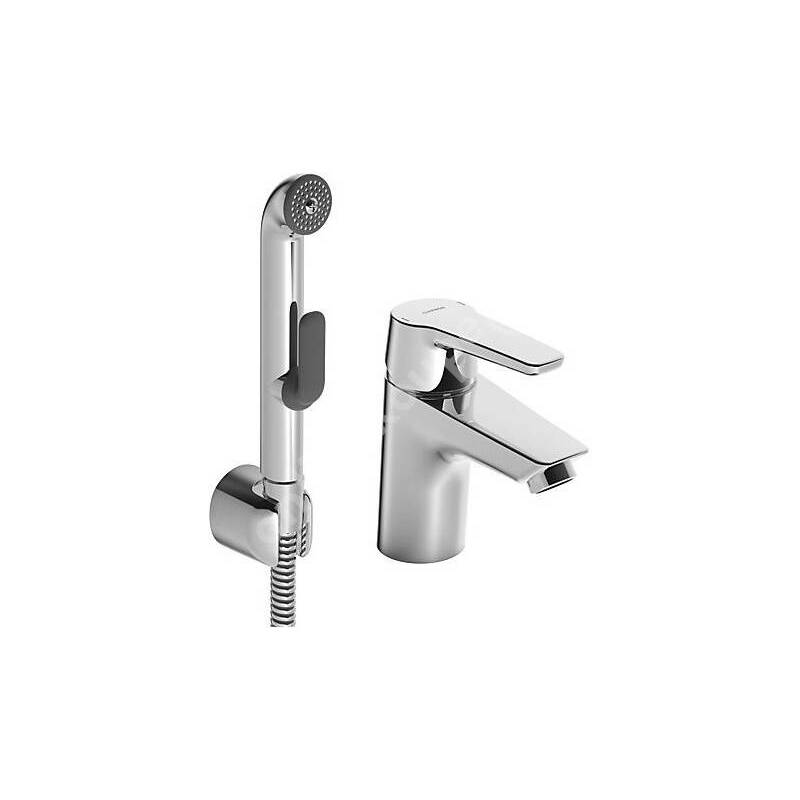 Umyvadlová baterie HANSAPOLO, chrom, stojánková, bez výpustě, Hansa 51462293