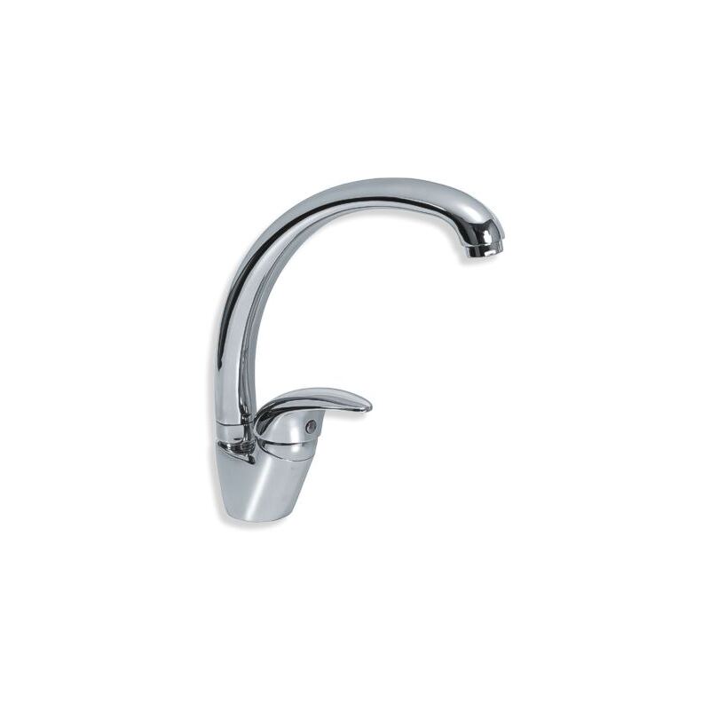 Dřezová baterie Metalia 55, chrom, stojánková, Novaservis 55014,0