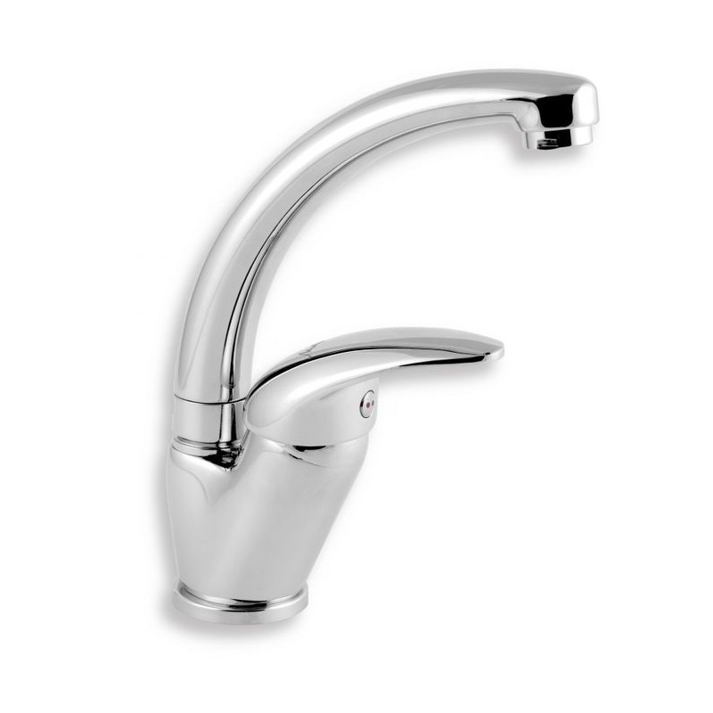 Dřezová baterie Metalia 55, chrom, stojánková, Novaservis 55016,0