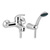 Vanová baterie Metalia 55 150 mm, chrom, nástěnná, s příslušenstvím, Novaservis 55020,0