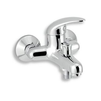 Vanová baterie Metalia 55 100 mm, chrom, nástěnná, bez příslušenství, Novaservis 55024/1,0