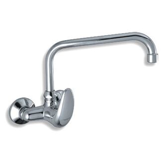 Umyvadlová baterie Metalia 55 100 mm, chrom, nástěnná, Novaservis 55035,0