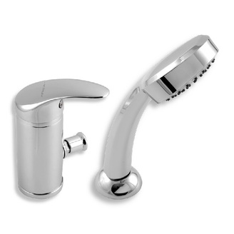 Vanová baterie Metalia 55, chrom, stojánková, bez příslušenství, Novaservis 55045/1,0