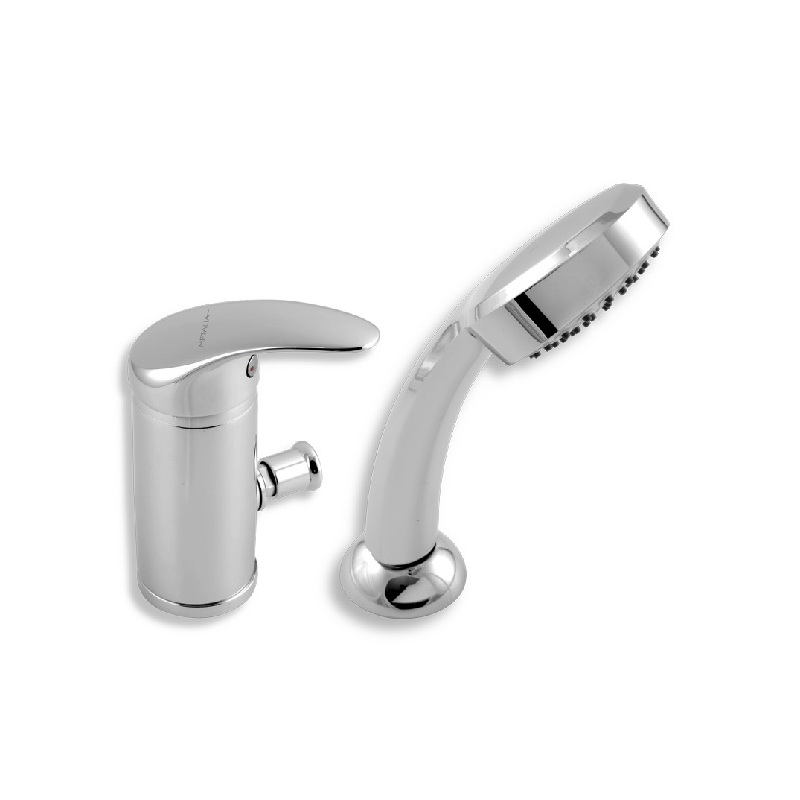 Vanová baterie Metalia 55, chrom, stojánková, bez příslušenství, Novaservis 55045/1,0