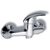 Sprchová baterie Metalia 55 150 mm, chrom, nástěnná, bez příslušenství, Novaservis 55060/1,0