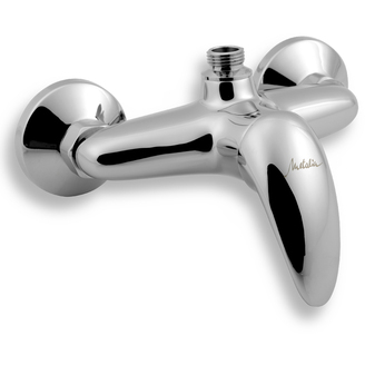 Sprchová baterie Metalia 55 150 mm, chrom, nástěnná, bez příslušenství, Novaservis 55062/1,0