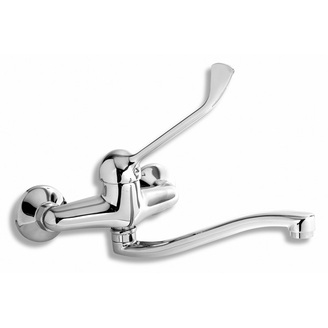 Umyvadlová baterie Metalia 55 150 mm, chrom, nástěnná, Novaservis 55070L,0