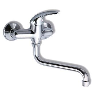 Umyvadlová baterie Metalia 55 150 mm, chrom, nástěnná, Novaservis 55070/T,0