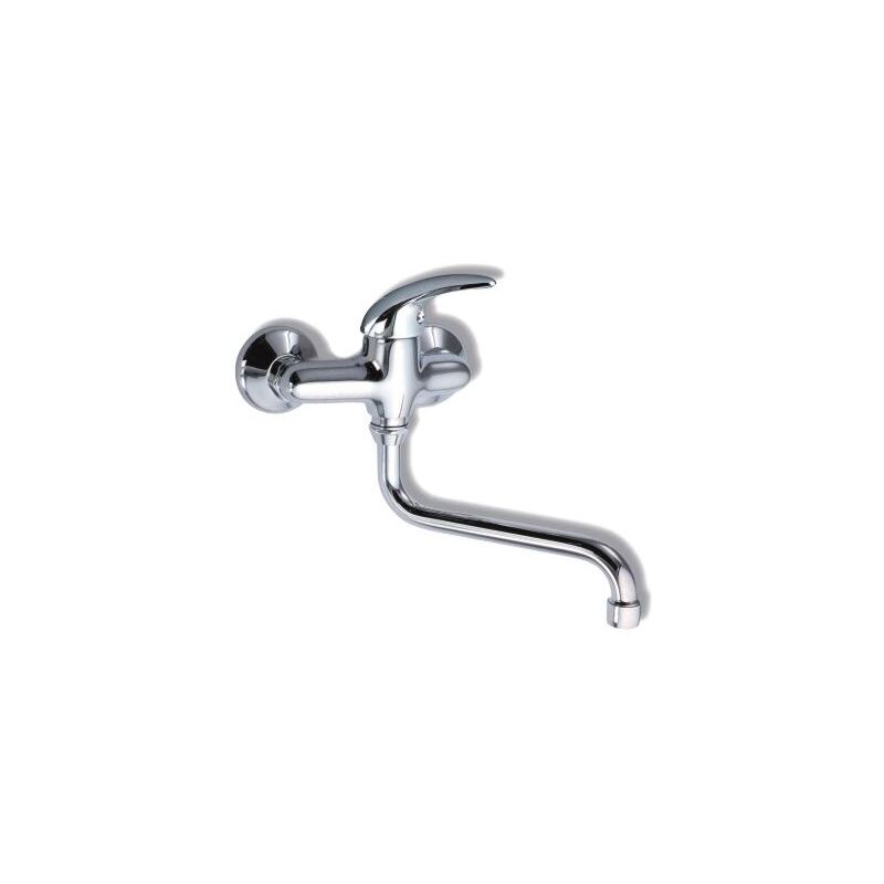 Umyvadlová baterie Metalia 55 150 mm, chrom, nástěnná, Novaservis 55070/T,0