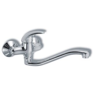 Umyvadlová baterie Metalia 55 100 mm, chrom, nástěnná, Novaservis 55074,0