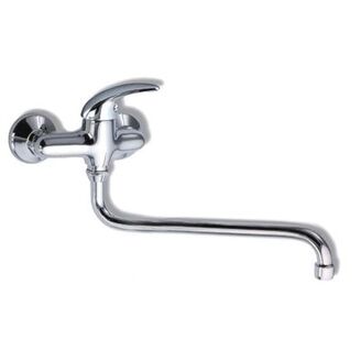 Umyvadlová baterie Metalia 55 100 mm, chrom, nástěnná, Novaservis 55079,0