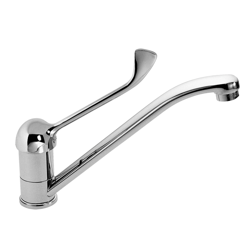 Dřezová baterie Metalia 55, chrom, stojánková, Novaservis 55091L,0