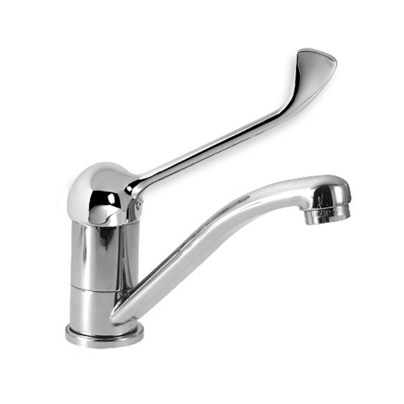 Dřezová baterie Metalia 55, chrom, stojánková, Novaservis 55096L,0