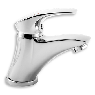 Umyvadlová baterie Metalia 57, chrom, stojánková, bez výpustě, Novaservis 57001/1,0