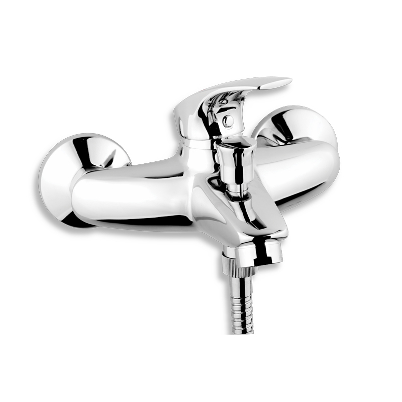 Vanová baterie Metalia 57 150 mm, chrom, nástěnná, bez příslušenství, Novaservis 57020/1,0