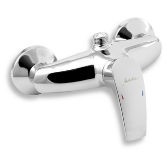 Sprchová baterie Metalia 57 150 mm, chrom, nástěnná, bez příslušenství, Novaservis 57062/1,0