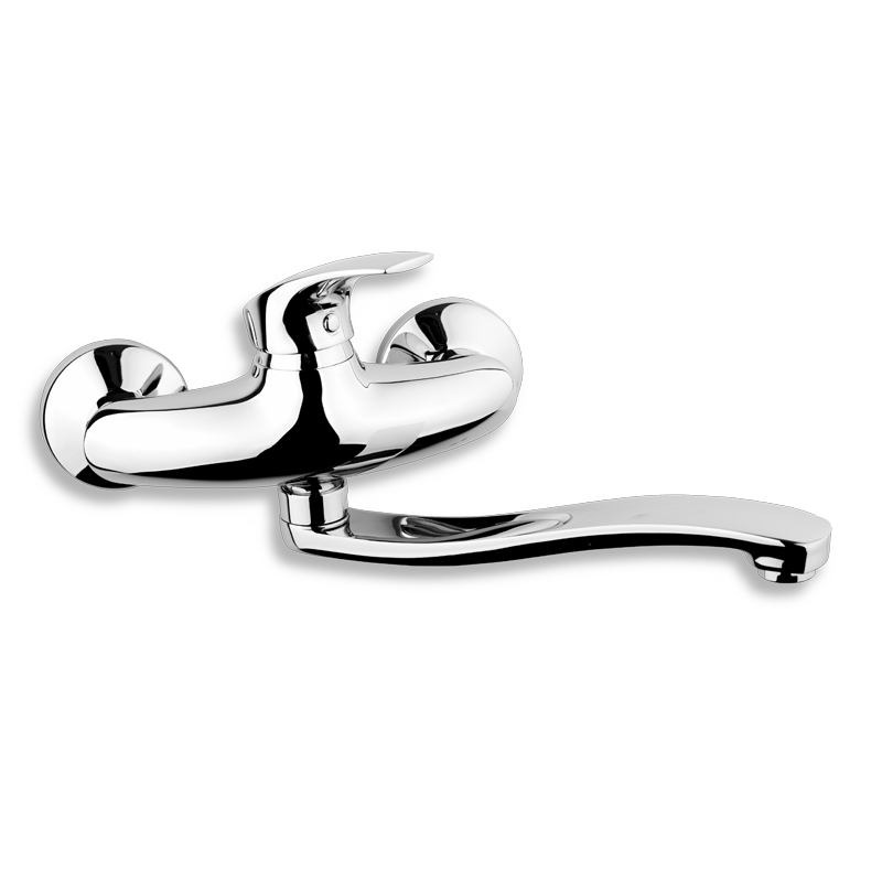 Umyvadlová baterie Metalia 57 150 mm, chrom, nástěnná, Novaservis 57070,0