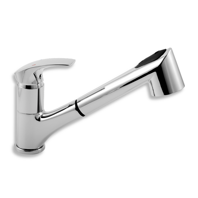 Dřezová baterie Metalia 57, chrom, stojánková, Novaservis 57081,0