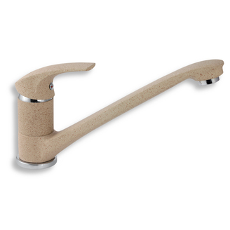 Dřezová baterie Metalia 57, granit-písek, stojánková, Novaservis 57091,GRS