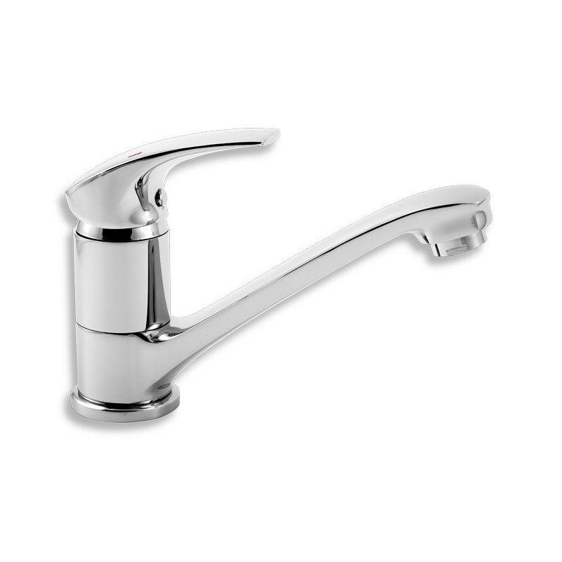 Umyvadlová baterie Metalia 57, chrom, stojánková, bez výpustě, Novaservis 57096,0