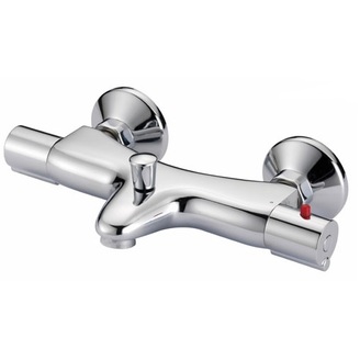 Vanová baterie Aqualight 150 mm, chrom, nástěnná, termostatická, bez příslušenství, Novaservis 2520/1,0