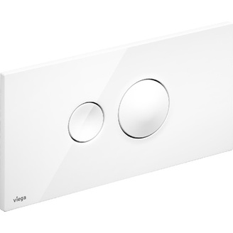 Deska ovládací Visign for Style 10, alpská bílá, Viega 596316