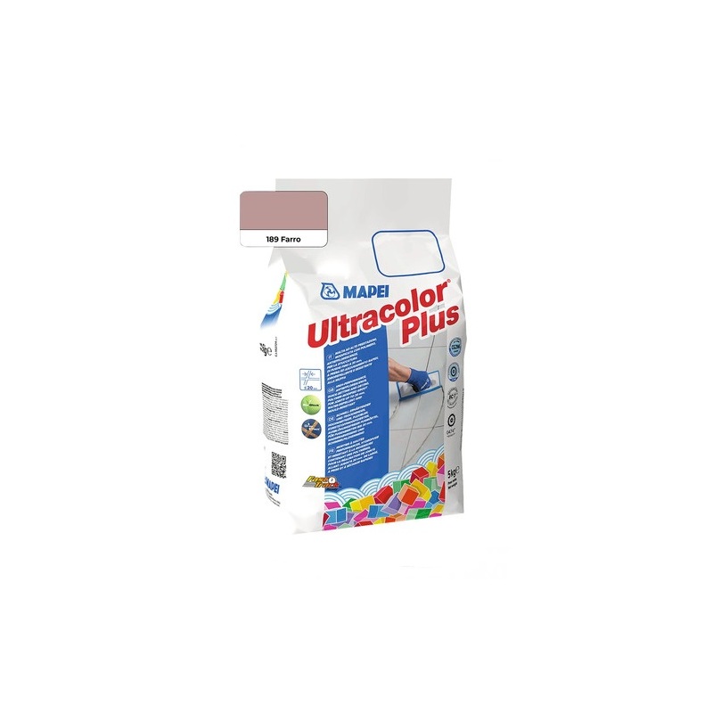 Spárovací hmota ULTRACOLOR PLUS, 189 farro, 2 kg, Mapei 60018928A