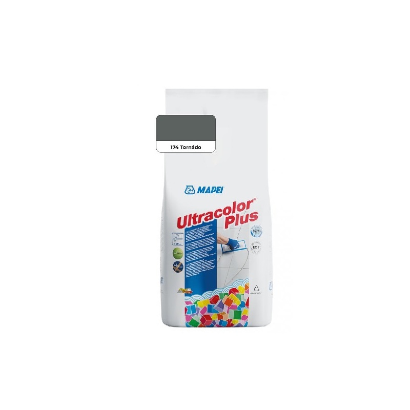 Spárovací hmota ULTRACOLOR PLUS, 174 tornádo, 2 kg, Mapei 6017428AU