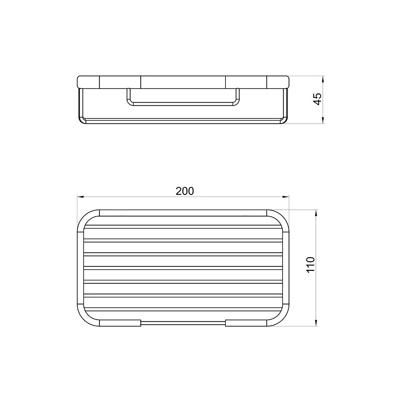 Polička Metalia Drátěný program, chrom, Novaservis, 6067,0
