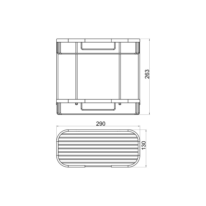 Polička dvojitá Drátěný program, chrom, Novaservis, 6075,0