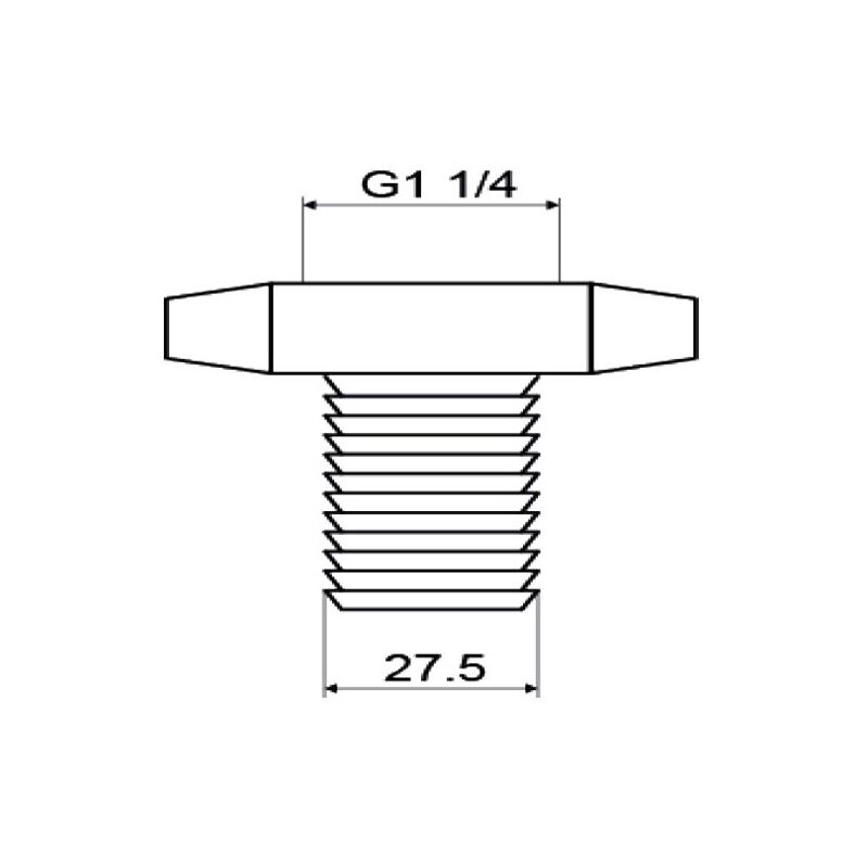 Hadicová přípojka K-279 DN 25, G 5/4 , Slovarm 620807