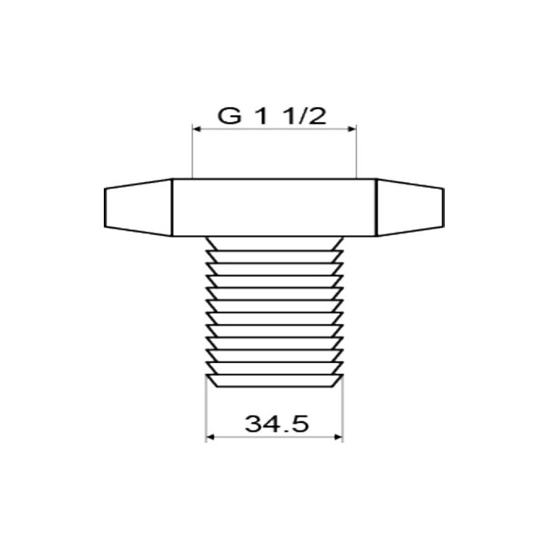 Hadicová přípojka K-279 DN 32, G 6/4, Slovarm 620808