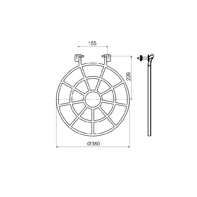 Mřížka výlevky T-611, Slovarm 621618