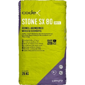 Lepidlo Stone SX 80 Cristal, 5 kg, CODEX