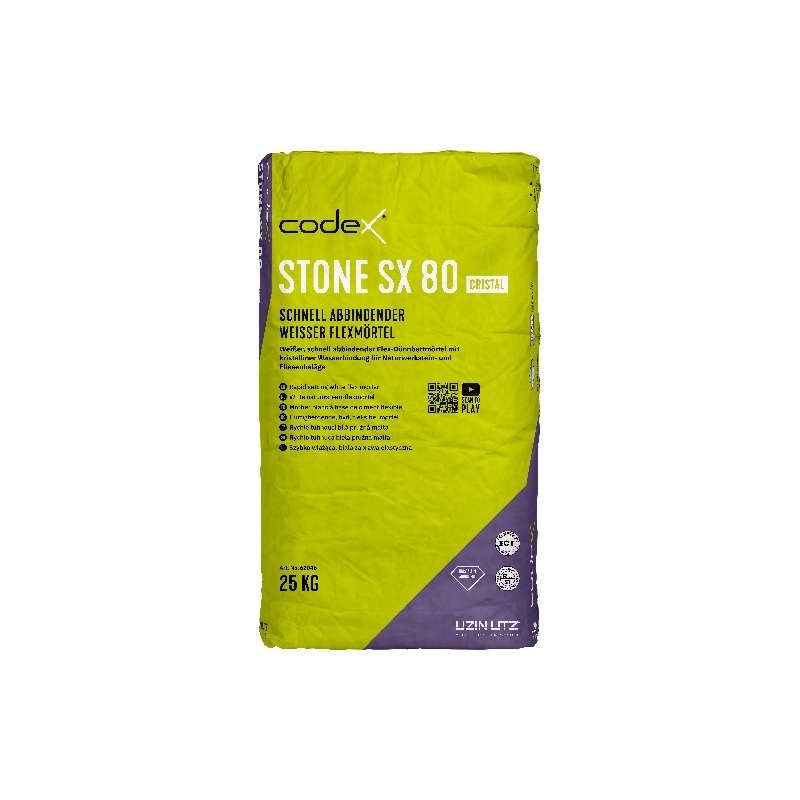 Lepidlo Stone SX 80 Cristal, 5 kg, CODEX